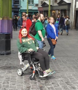 Jessika Kattah Delatorre takes her KD Smartchair on all her trips and loves it. 